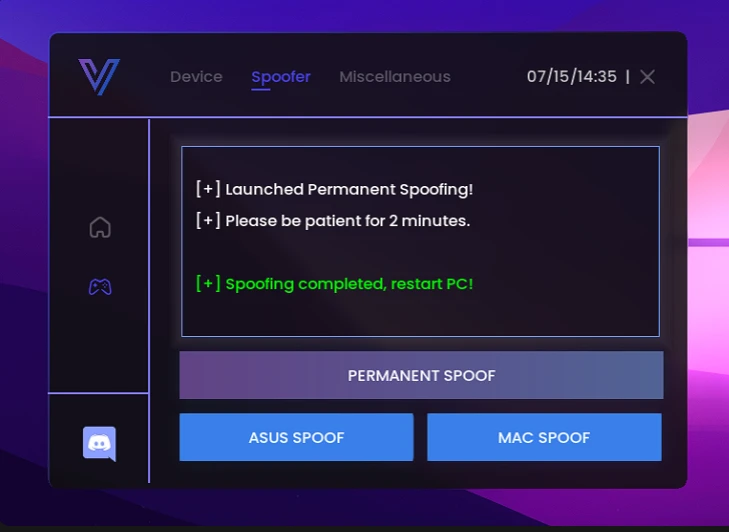Verse Perm Spoofer